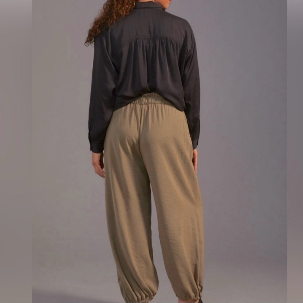 Anthropologie Bungee Parachute Pants in Olive Green Size Medium - Picture 9 of 15